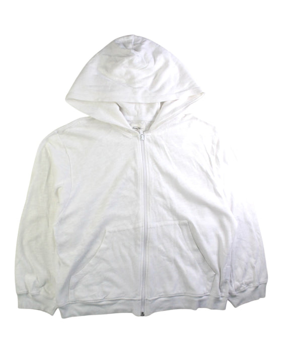 A White Zippered Sweatshirts from American Vintage in size 11Y for neutral. (Front View)