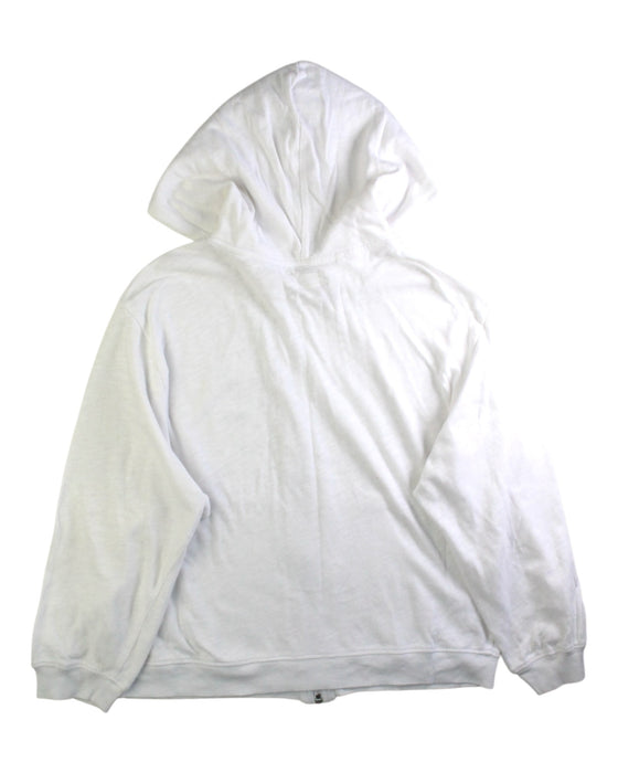 A White Zippered Sweatshirts from American Vintage in size 11Y for neutral. (Back View)