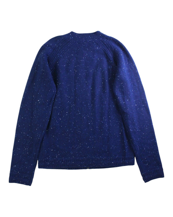 A Blue Cardigans from Bonpoint in size 12Y for boy. (Back View)