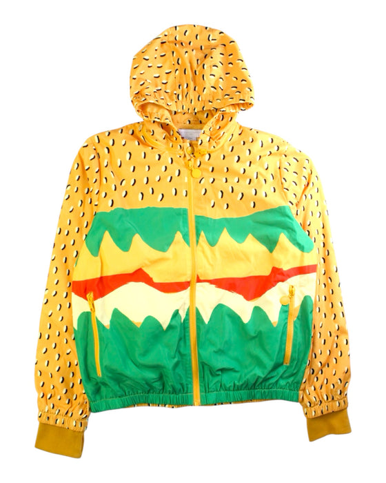 A Yellow Lightweight Jackets from Stella McCartney in size 12Y for boy. (Front View)
