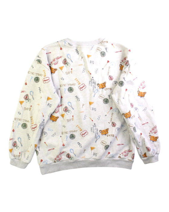 A Multicolour Crewneck Sweatshirts from Bonpoint in size 12Y for boy. (Back View)
