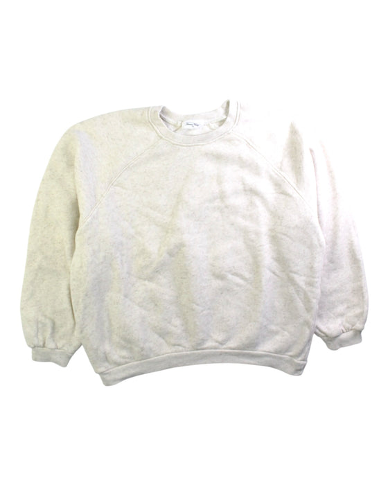 A White Crewneck Sweatshirts from American Vintage in size 11Y for neutral. (Front View)
