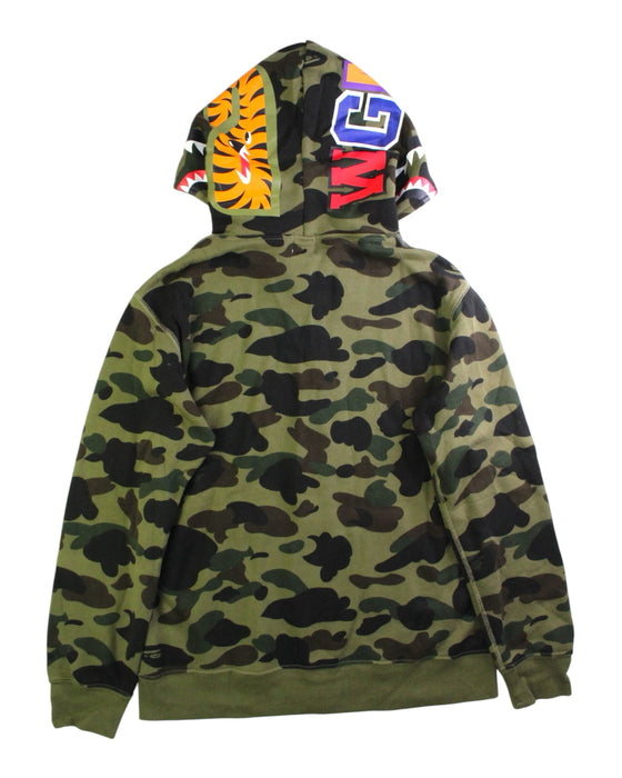 A Multicolour Hooded Sweatshirts from BAPE KIDS in size 14Y for boy. (Back View)