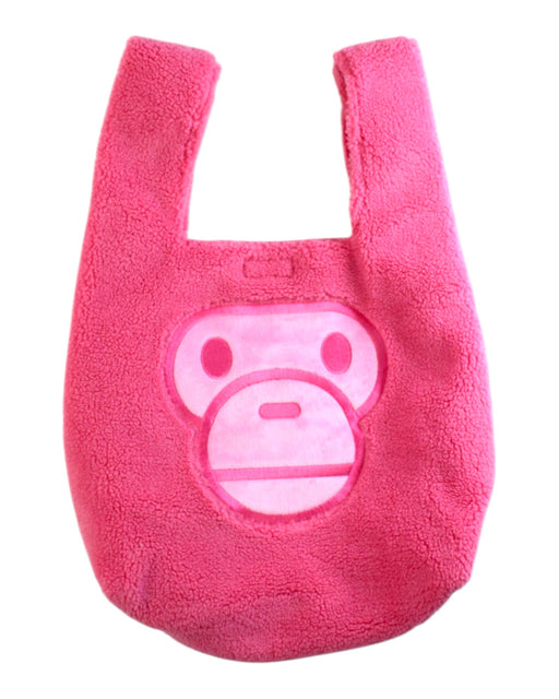 A Pink Bags from Baby Milo Store by A Bathing Ape in size O/S for girl. (Front View)