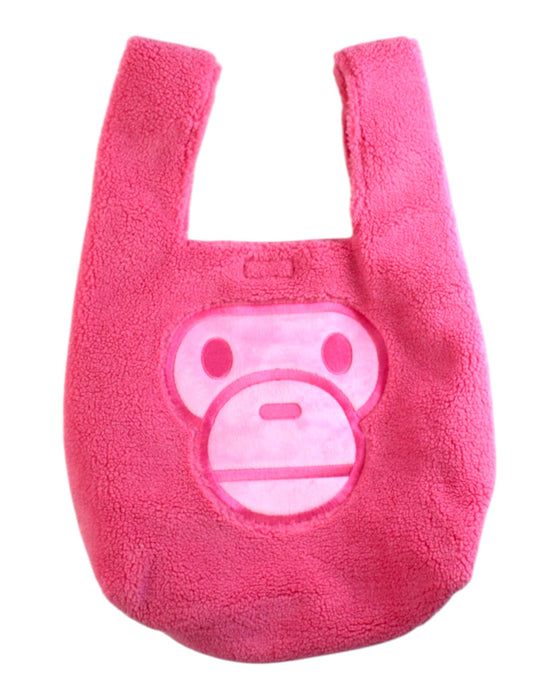 A Pink Bags from Baby Milo Store by A Bathing Ape in size O/S for girl. (Front View)