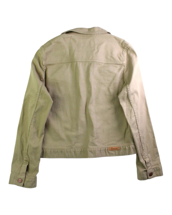 A Beige Lightweight Jackets from Bonpoint in size 12Y for boy. (Back View)
