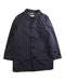 A Navy Coats from Burberry in size 8Y for girl. (Front View)
