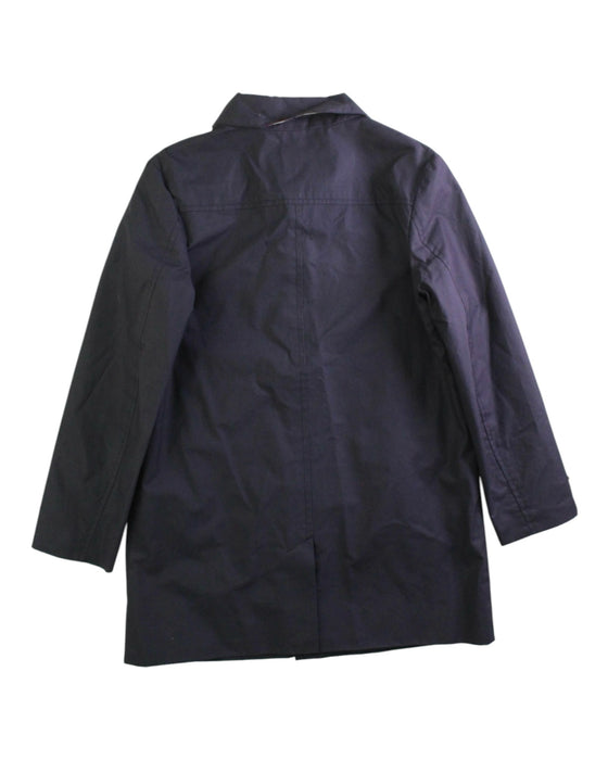 A Navy Coats from Burberry in size 8Y for girl. (Back View)