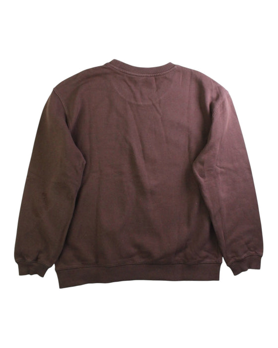 A Brown Crewneck Sweatshirts from Bonpoint in size 14Y for boy. (Back View)