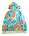 A Multicolour Zippered Sweatshirts from BAPE KIDS in size 14Y for boy. (Back View)