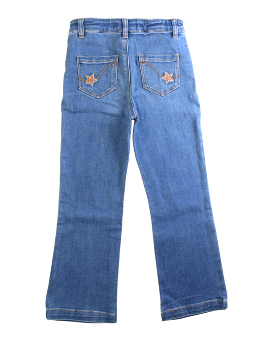 A Blue Jeans from Monsoon in size 7Y for girl. (Back View)