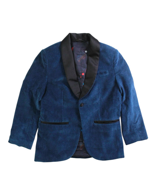 A Blue Blazers from Velveteen in size 6T for boy. (Front View)