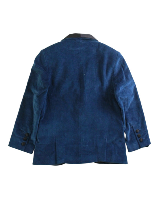 A Blue Blazers from Velveteen in size 6T for boy. (Back View)