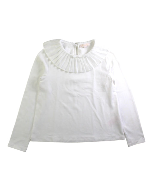 A White Long Sleeve Tops from Nicholas & Bears in size 8Y for girl. (Front View)