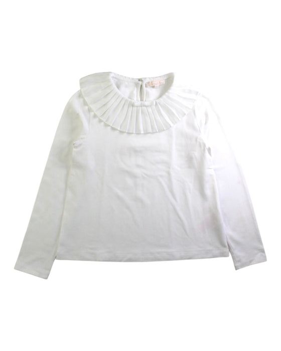 A White Long Sleeve Tops from Nicholas & Bears in size 8Y for girl. (Front View)