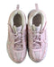 A Pink Sneakers from Nike in size 7Y for girl. (Back View)