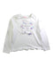 A White Long Sleeve Tops from Mezzo Piano in size 9Y for girl. (Front View)