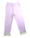 A Purple Casual Pants from Knitplanner in size 10Y for girl. (Back View)