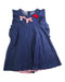 A Navy Sleeveless Dresses from Balloon Chic in size 8Y for girl. (Front View)