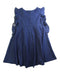 A Navy Sleeveless Dresses from Balloon Chic in size 8Y for girl. (Back View)