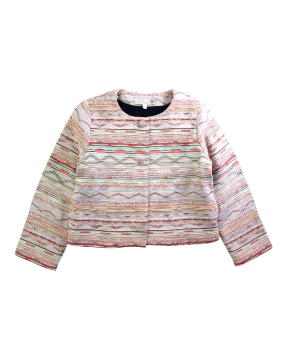 A Multicolour Blazers from Purete du... Bebe in size 5T for girl. (Front View)