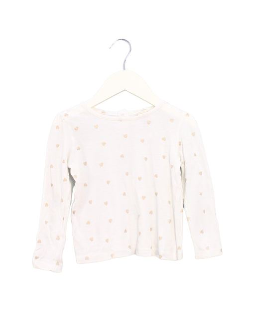 A White Long Sleeve Tops from Tucker & Tate in size 18-24M for girl. (Front View)