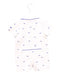 A White Short Sleeve Rompers from Petite Plume in size 3-6M for boy. (Back View)