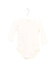 A Ivory Bodysuits from Janie & Jack in size 3-6M for boy. (Front View)