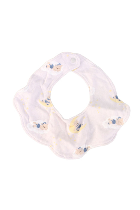 A Purple Bibs from Petit Main in size O/S for girl. (Front View)