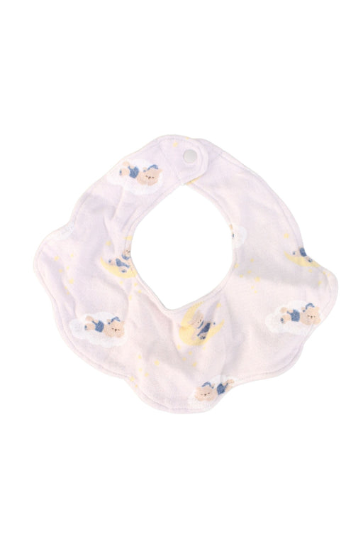 A Purple Bibs from Petit Main in size O/S for girl. (Front View)