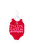 A Pink Floatsuits from Konfidence in size 12-18M for girl. (Front View)