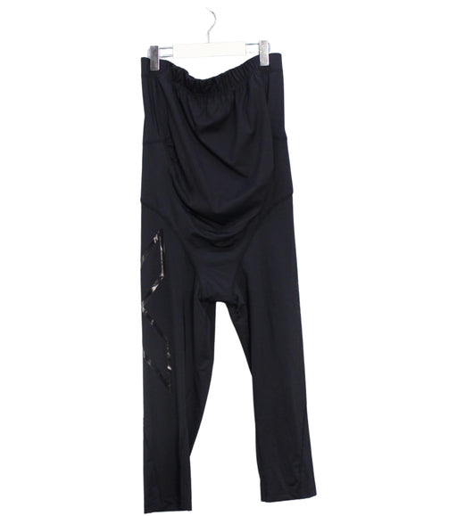 A Black Leggings from 2XU in size M for girl. (Front View)