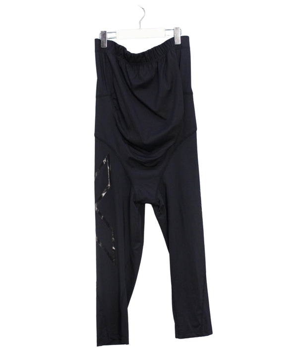 A Black Leggings from 2XU in size M for girl. (Front View)