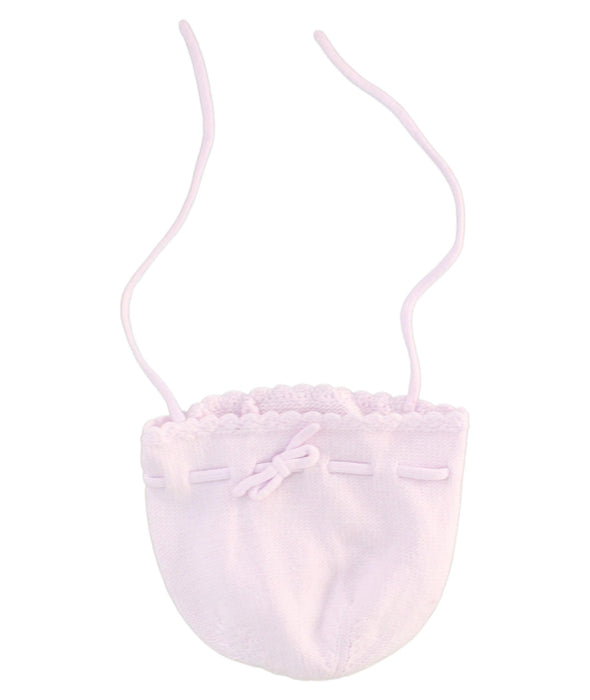 A Pink Beanies from Jacadi in size O/S for girl. (Back View)