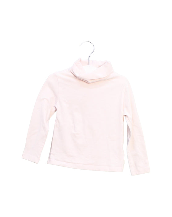 A Pink Long Sleeve Tops from Les Enfantines in size 2T for girl. (Front View)