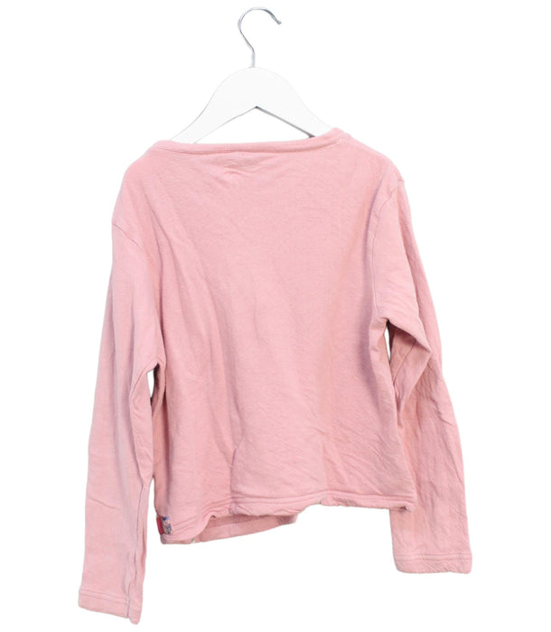 A Pink Cardigans from Ragmart in size 5T for girl. (Back View)