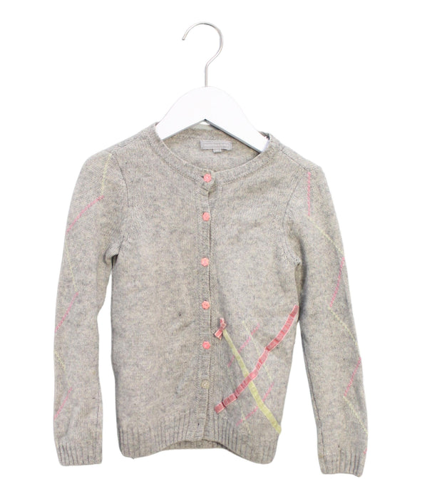 A Grey Cardigans from Nicholas & Bears in size 4T for girl. (Front View)