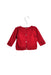A Red Knit Sweaters from Jacadi in size 3-6M for girl. (Back View)