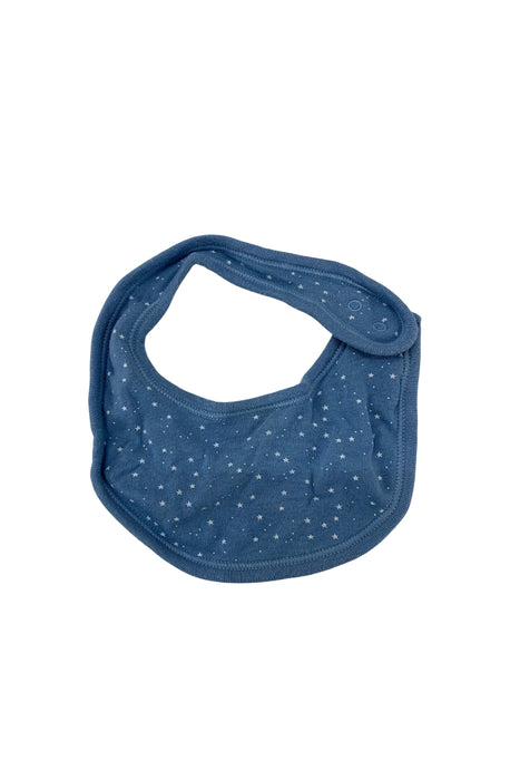 A Blue Bibs from Petit Bateau in size O/S for boy. (Front View)