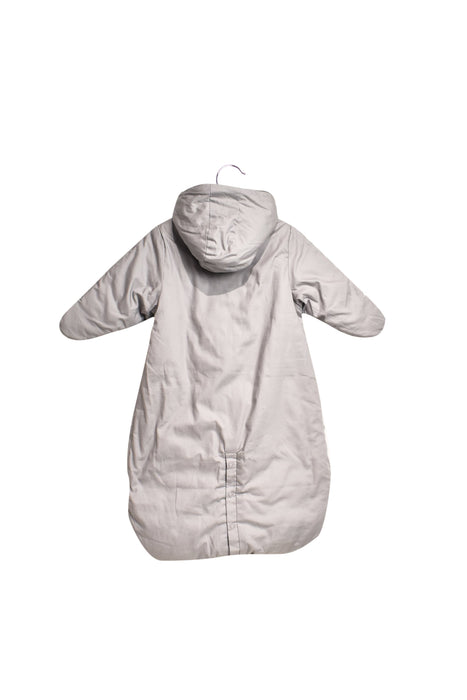 A Grey Snowsuits from null in size 6-12M for girl. (Back View)