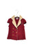 A Red Short Sleeve Tops from La Compagnie des Petits in size 5T for girl. (Front View)