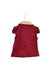 A Red Short Sleeve Tops from La Compagnie des Petits in size 5T for girl. (Back View)
