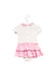A Multi Short Sleeve Dresses from Nicholas & Bears in size 6-12M for girl. (Back View)