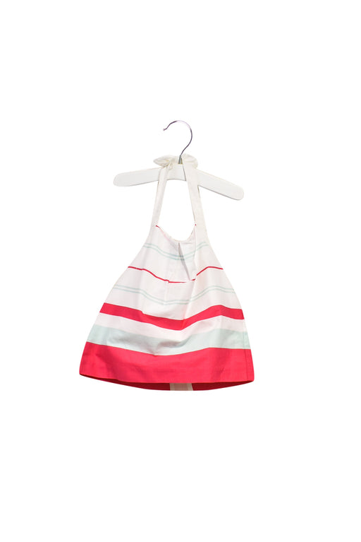 A White Sleeveless Tops from Janie & Jack in size 18-24M for girl. (Front View)