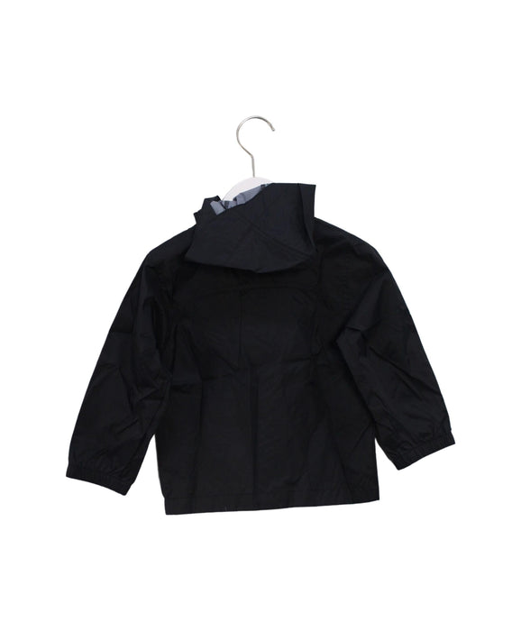 A Black Lightweight Jackets from Columbia in size 3T for boy. (Back View)