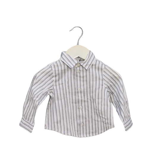 A White Shirts from Emporio Armani in size 3-6M for boy. (Front View)