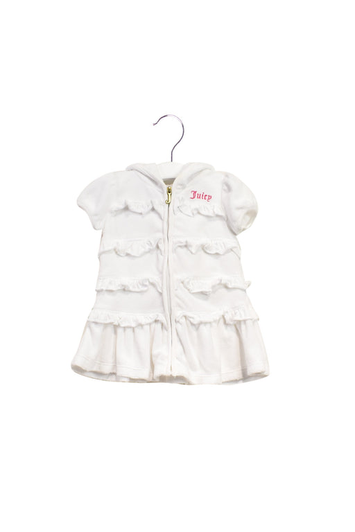 A White Sweater Dresses from Juicy Couture in size 3-6M for girl. (Front View)