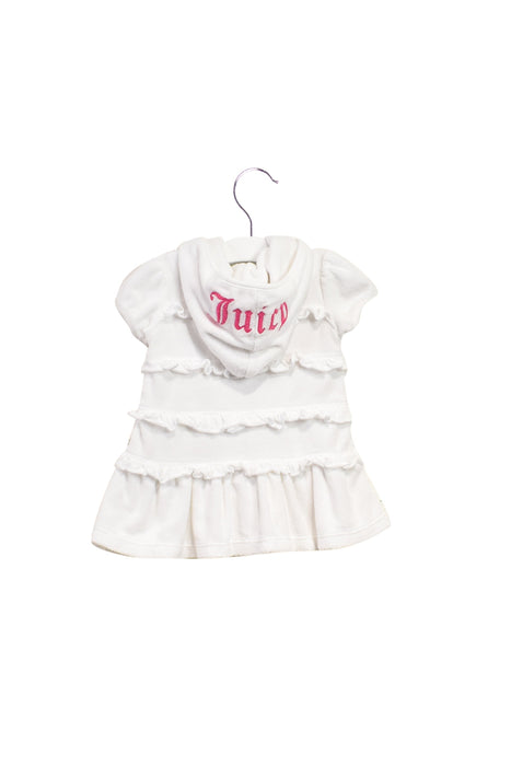 A White Sweater Dresses from Juicy Couture in size 3-6M for girl. (Back View)