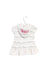 A White Sweater Dresses from Juicy Couture in size 3-6M for girl. (Back View)