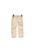 A Beige Casual Pants from Miniclasix in size 12-18M for boy. (Front View)